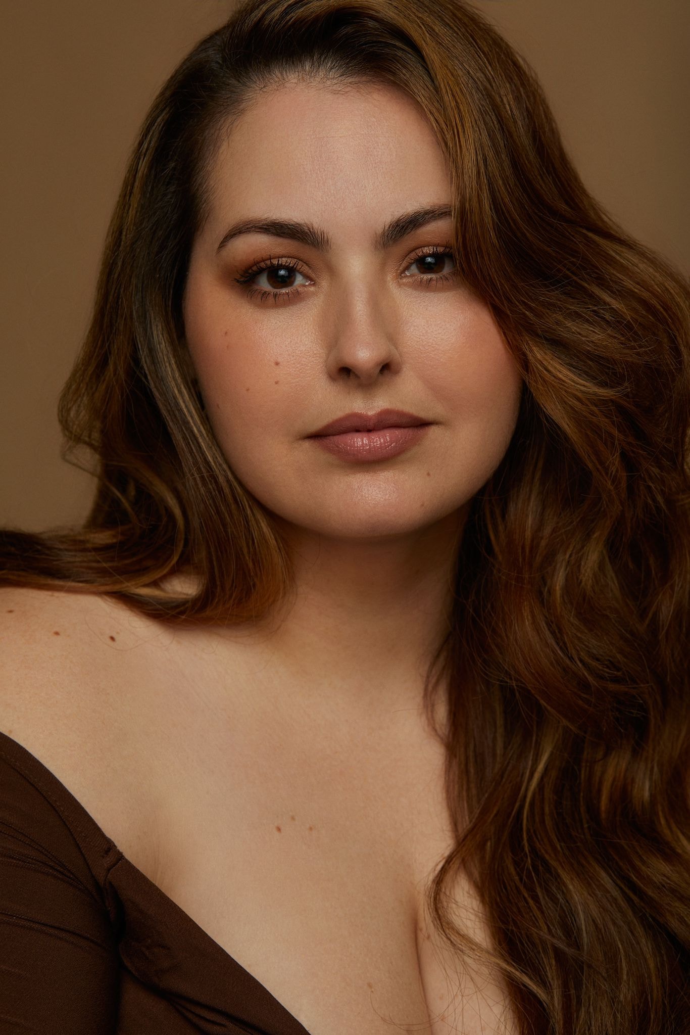 Example close-up headshot showing casting range and personality